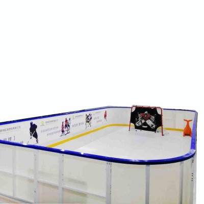 UHMW Plastic Skating Rink Distributor Low Cost PE Sheet Synthetic Ice Hockey Rinks